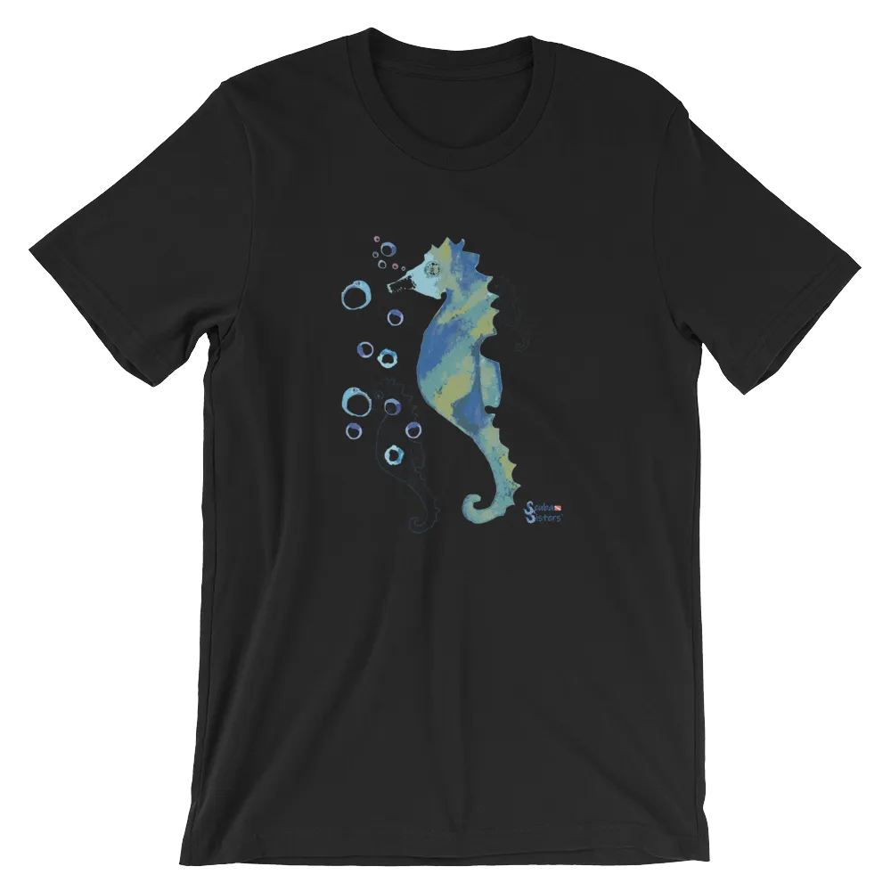 Bubbly Seahorse Tee - Unisex