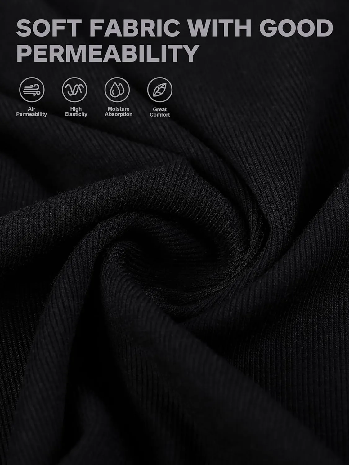 Cooraby 6 Pack Toddler Tank Top Kids Undershirts Soft Undershirt for Boys and Girls