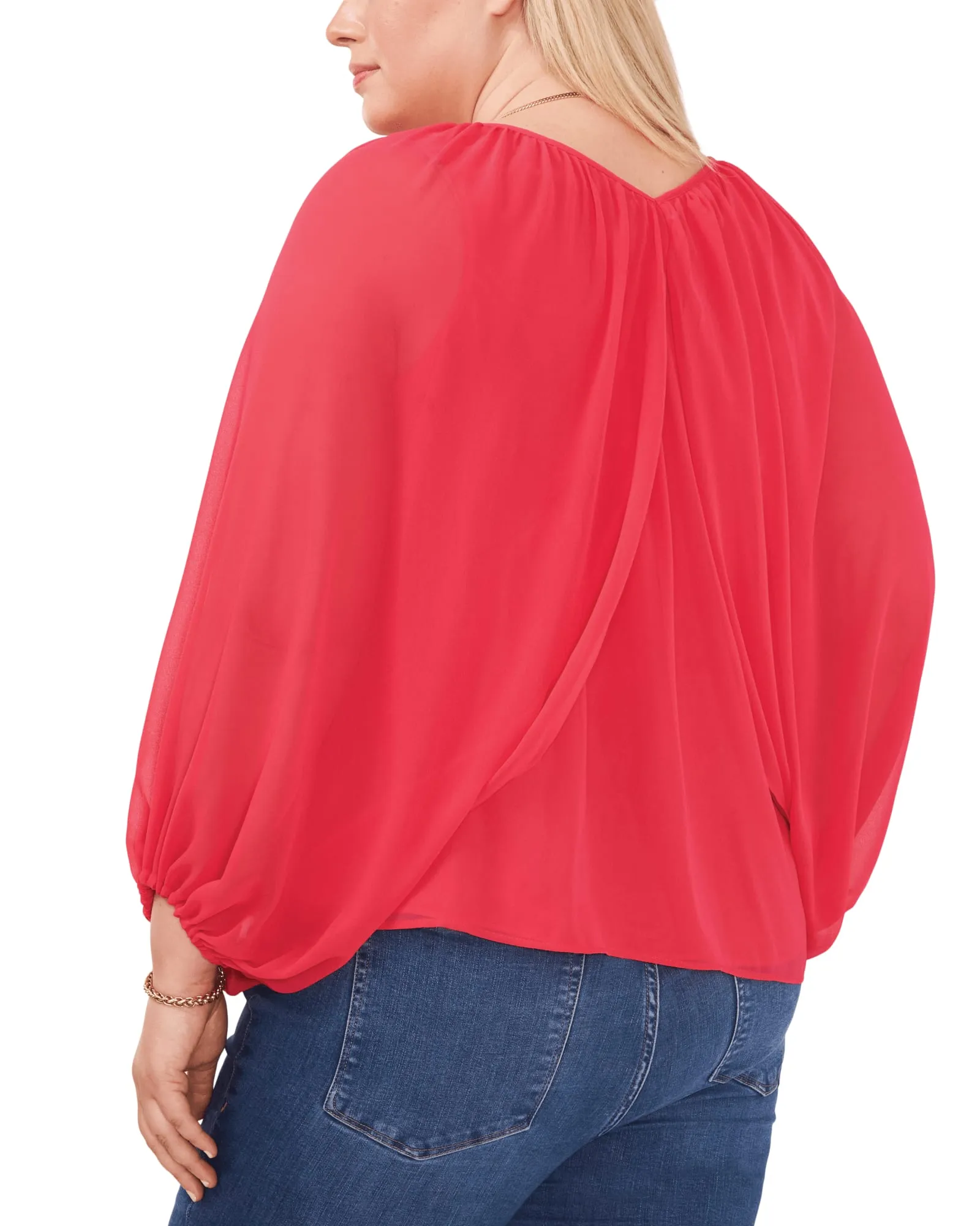 Ivy Bubble Sleeve Blouse | GERANIUM