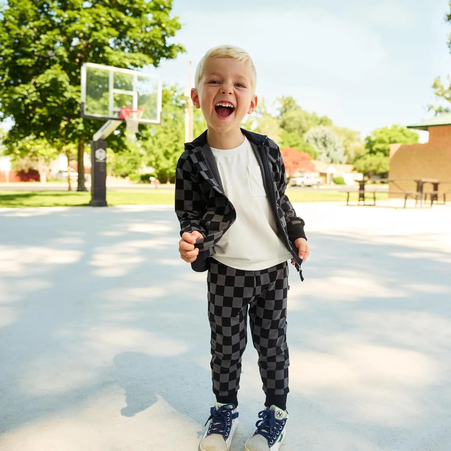 Little Sleepies Short Sleeve Relaxed Pocket Tee for Boys and Girls