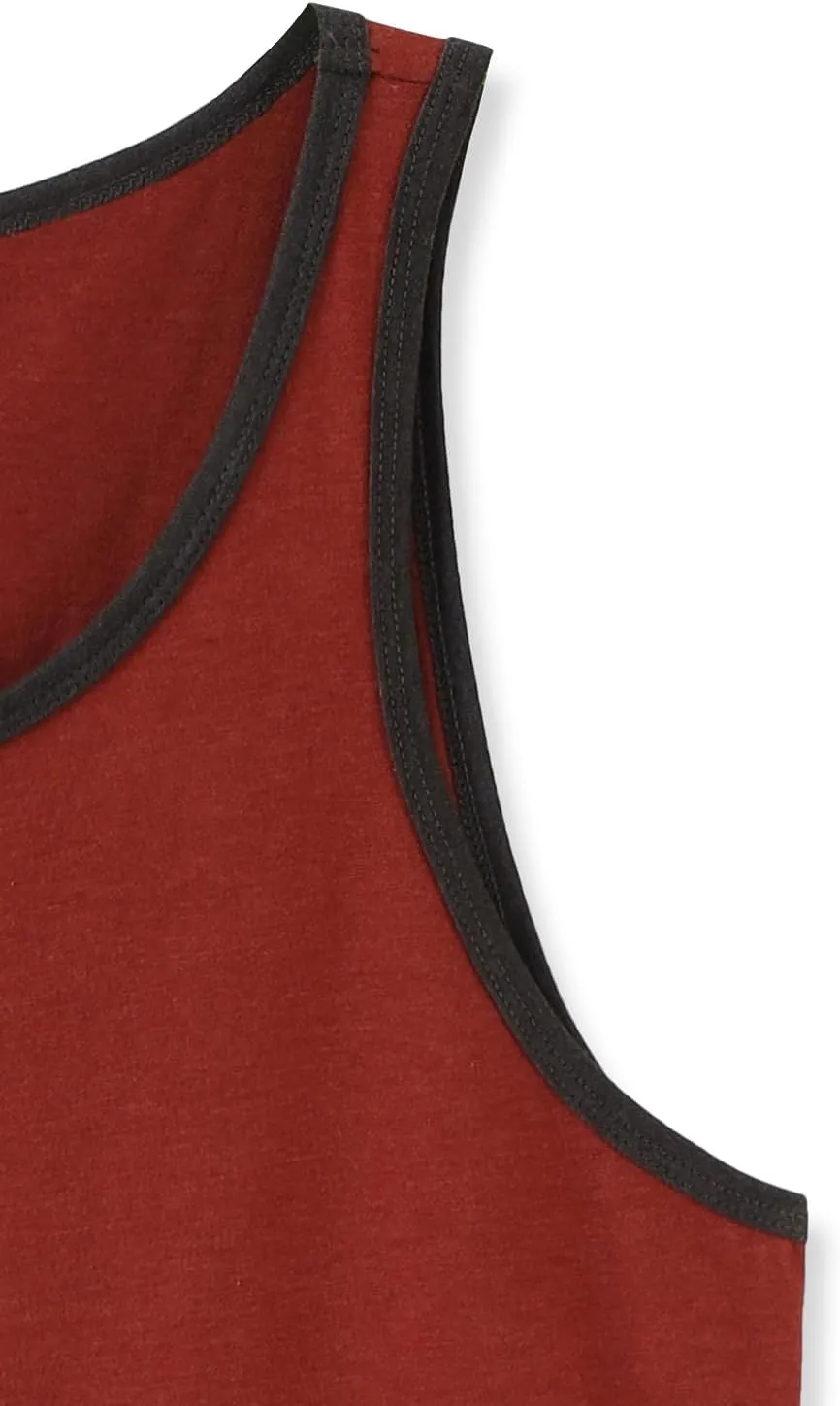 Mens Tank Top Soft Lightweight Gym Workout Beach Casual Sleeveless Muscle Shirts