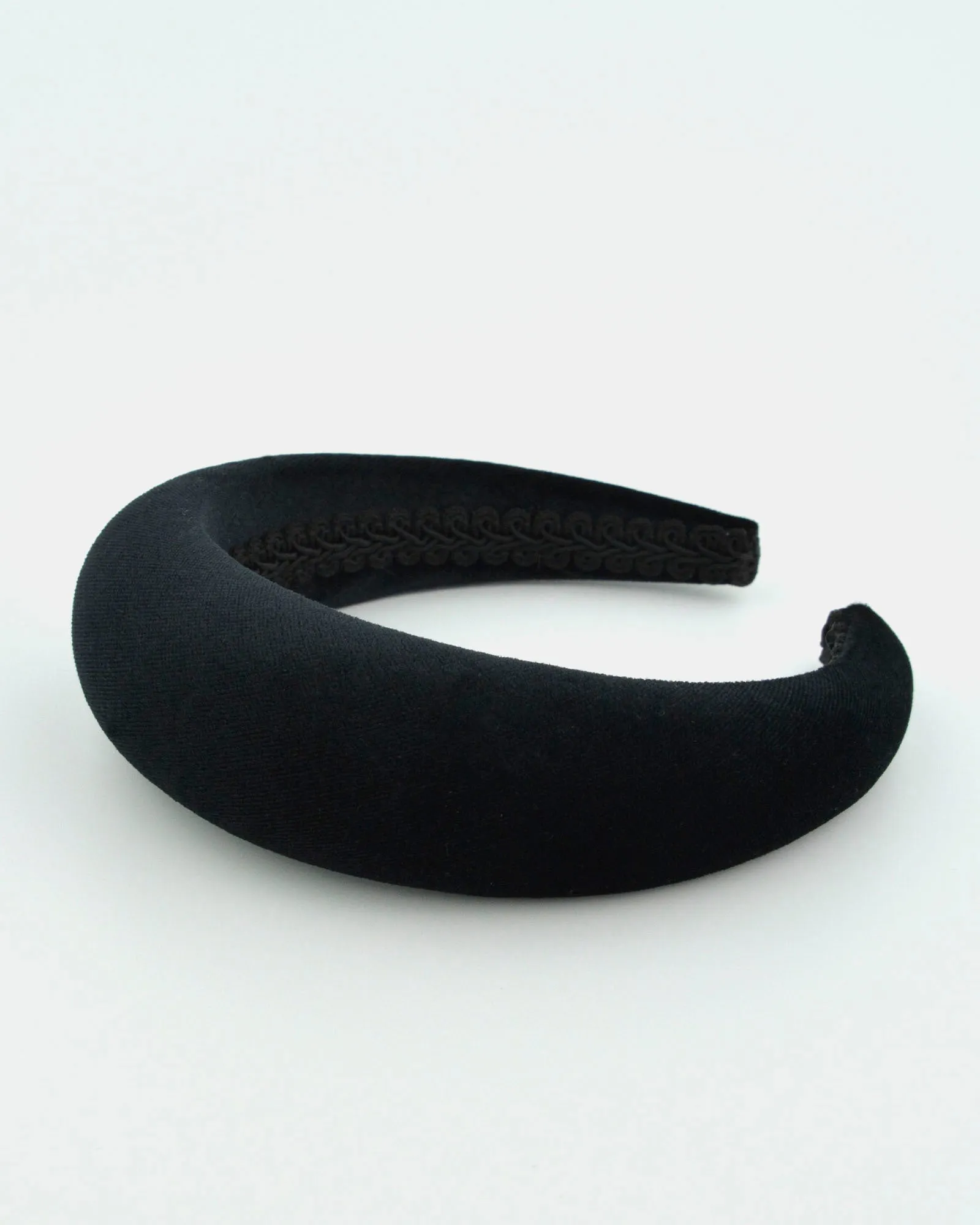 PHOEBE Velvet Headband (black)