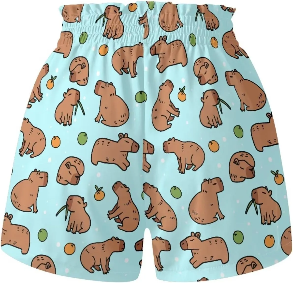 Shorts for Girls 1-16 Years Old Kids Clothes High Waist Athletic with Pockets