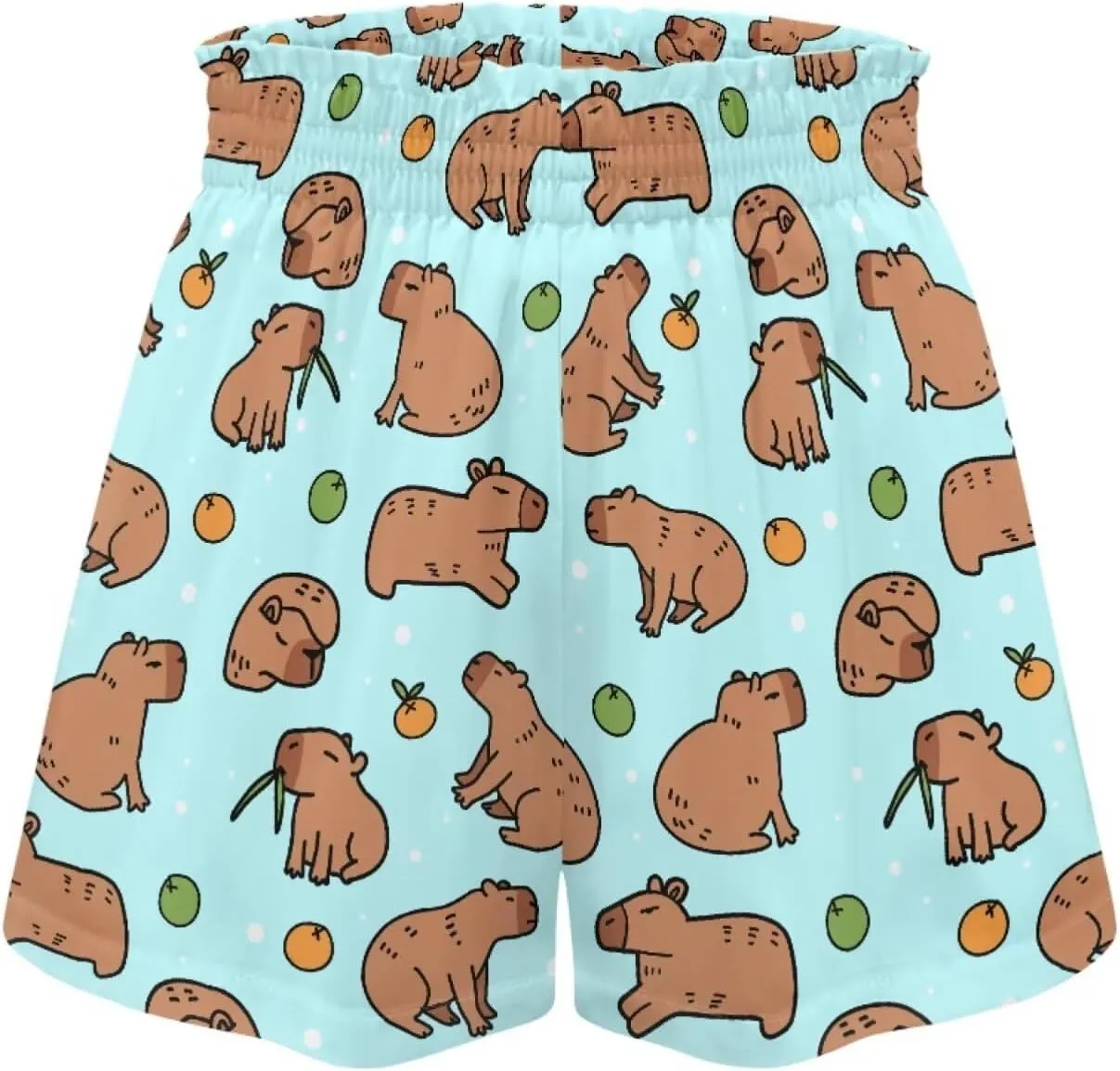 Shorts for Girls 1-16 Years Old Kids Clothes High Waist Athletic with Pockets