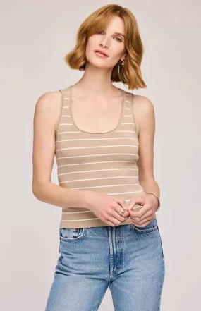 Sierra Tank - Oat Stripe
