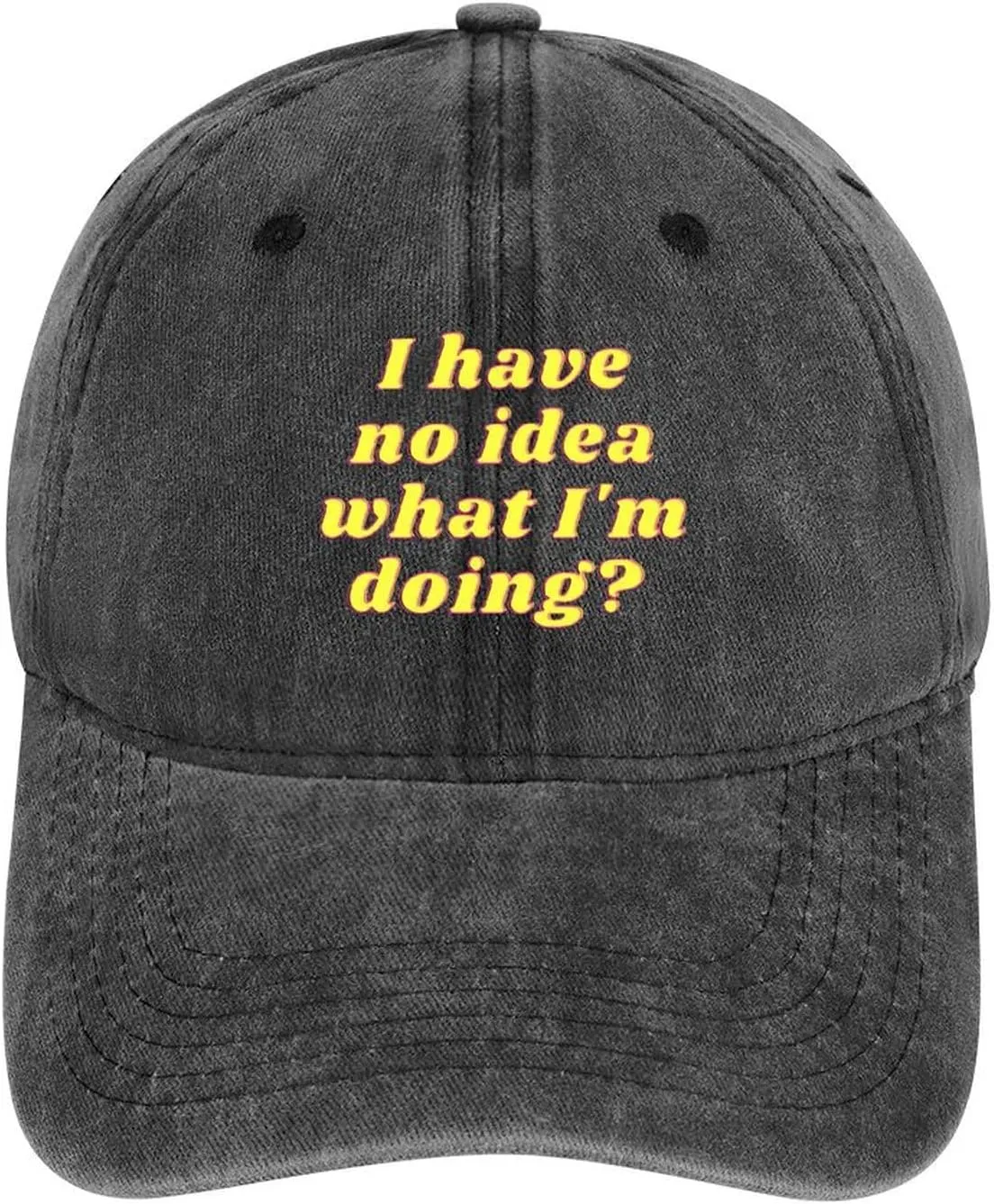 Silly Goose On The Loose Sports Denim Cap Adjustable Snapback Baseball Cool Jeans Cap Unisex Casquette Trucker Hats