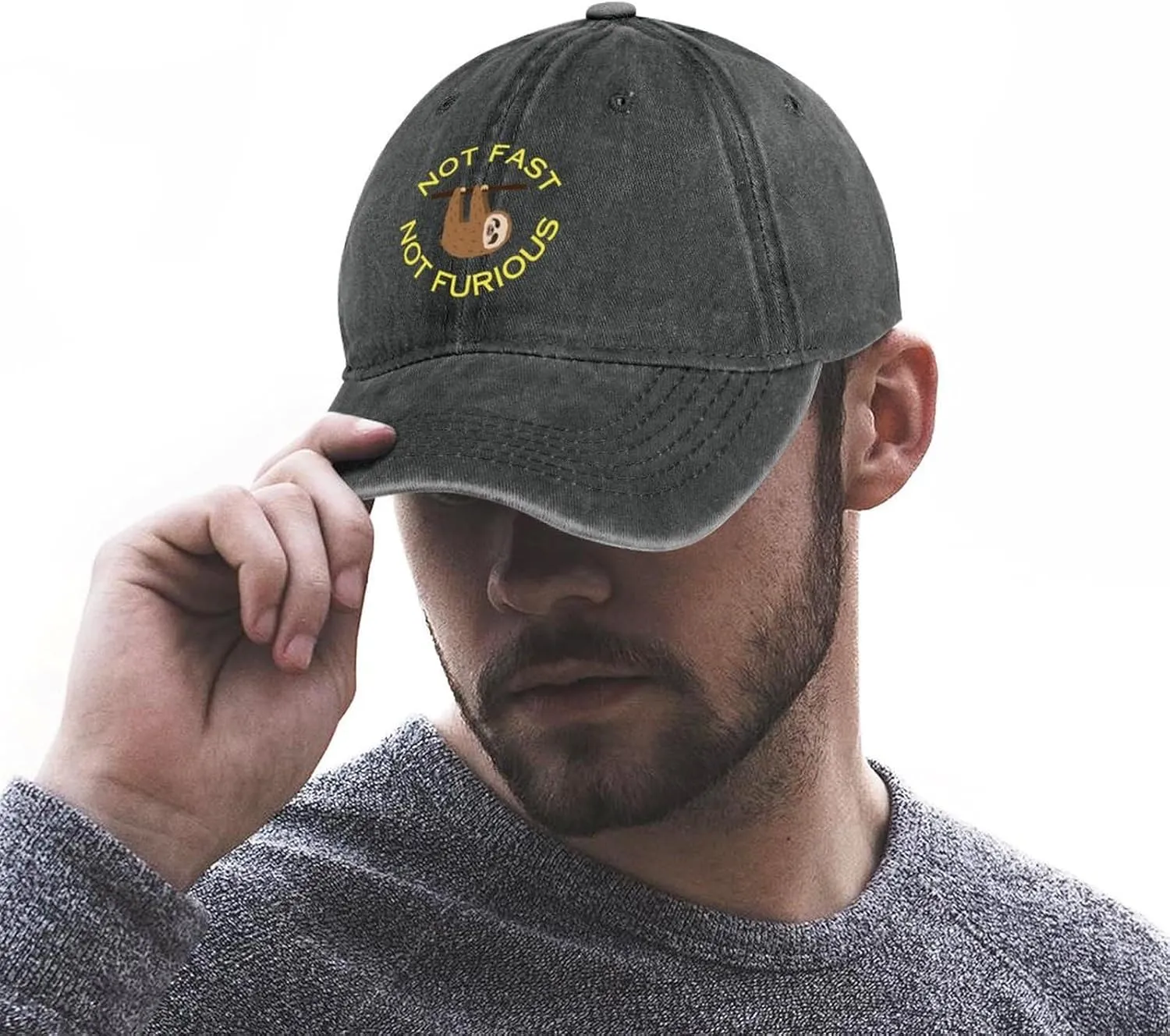 Silly Goose On The Loose Sports Denim Cap Adjustable Snapback Baseball Cool Jeans Cap Unisex Casquette Trucker Hats