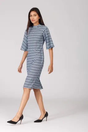 Skyscape Flowy Shift Dress