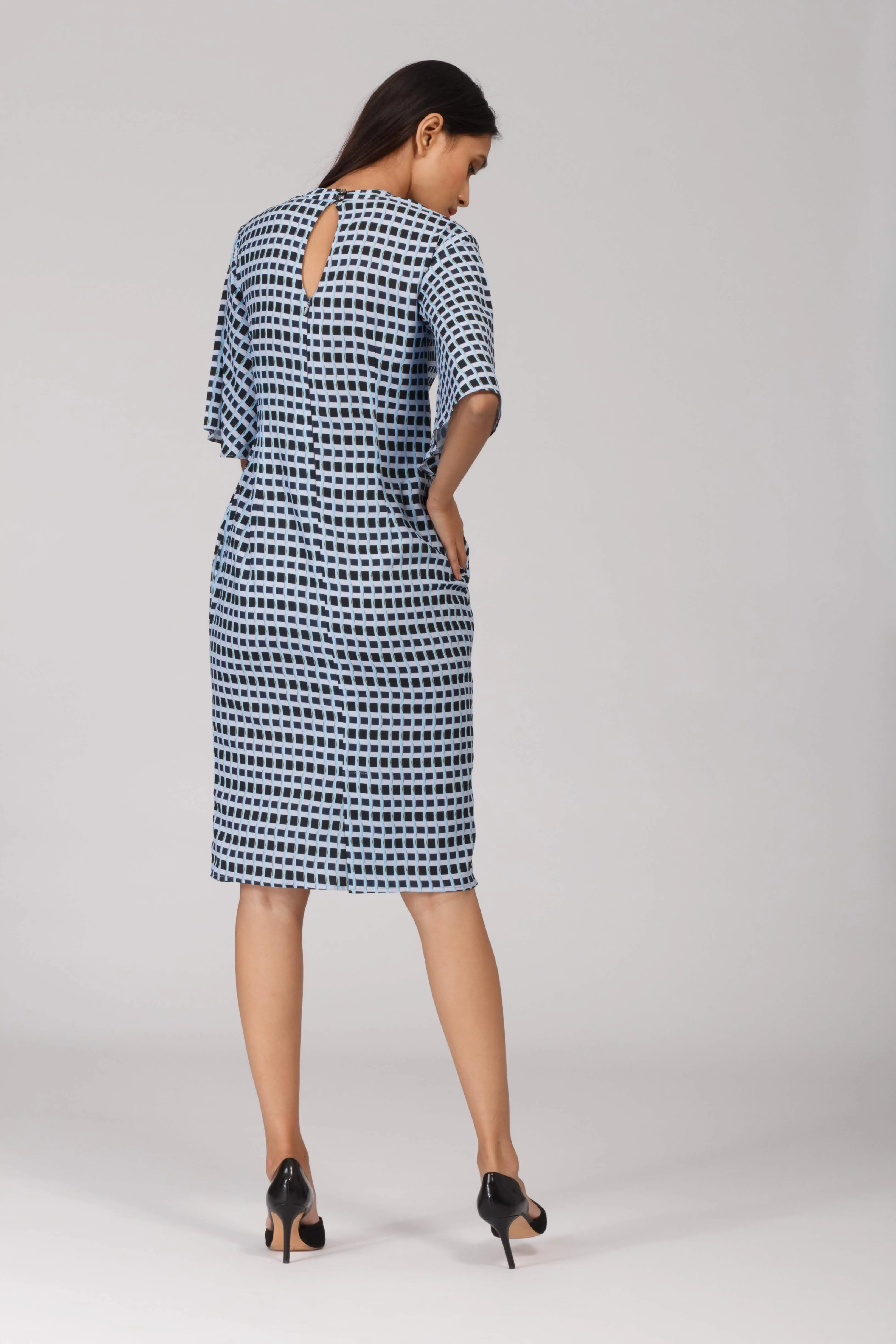 Skyscape Flowy Shift Dress