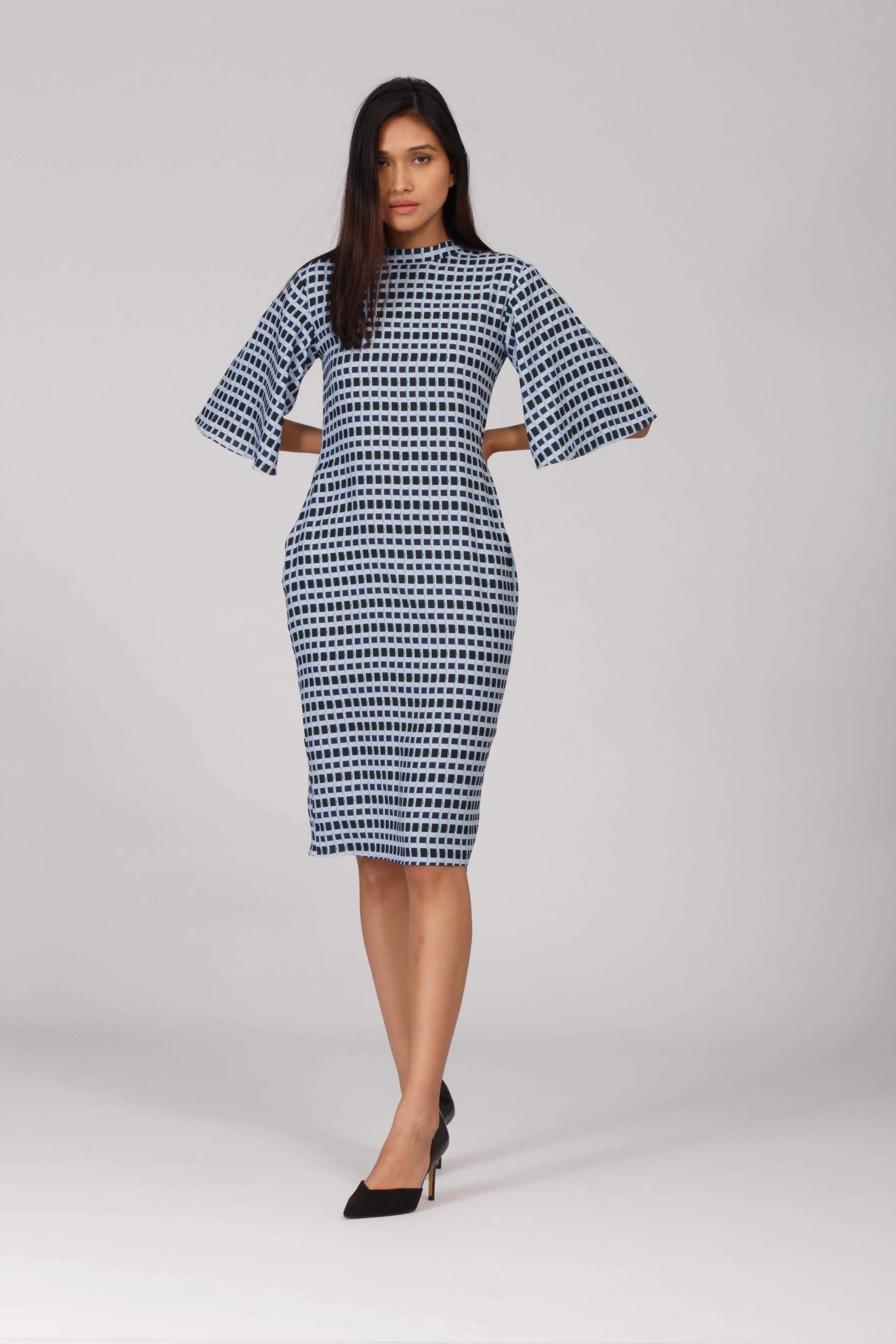 Skyscape Flowy Shift Dress