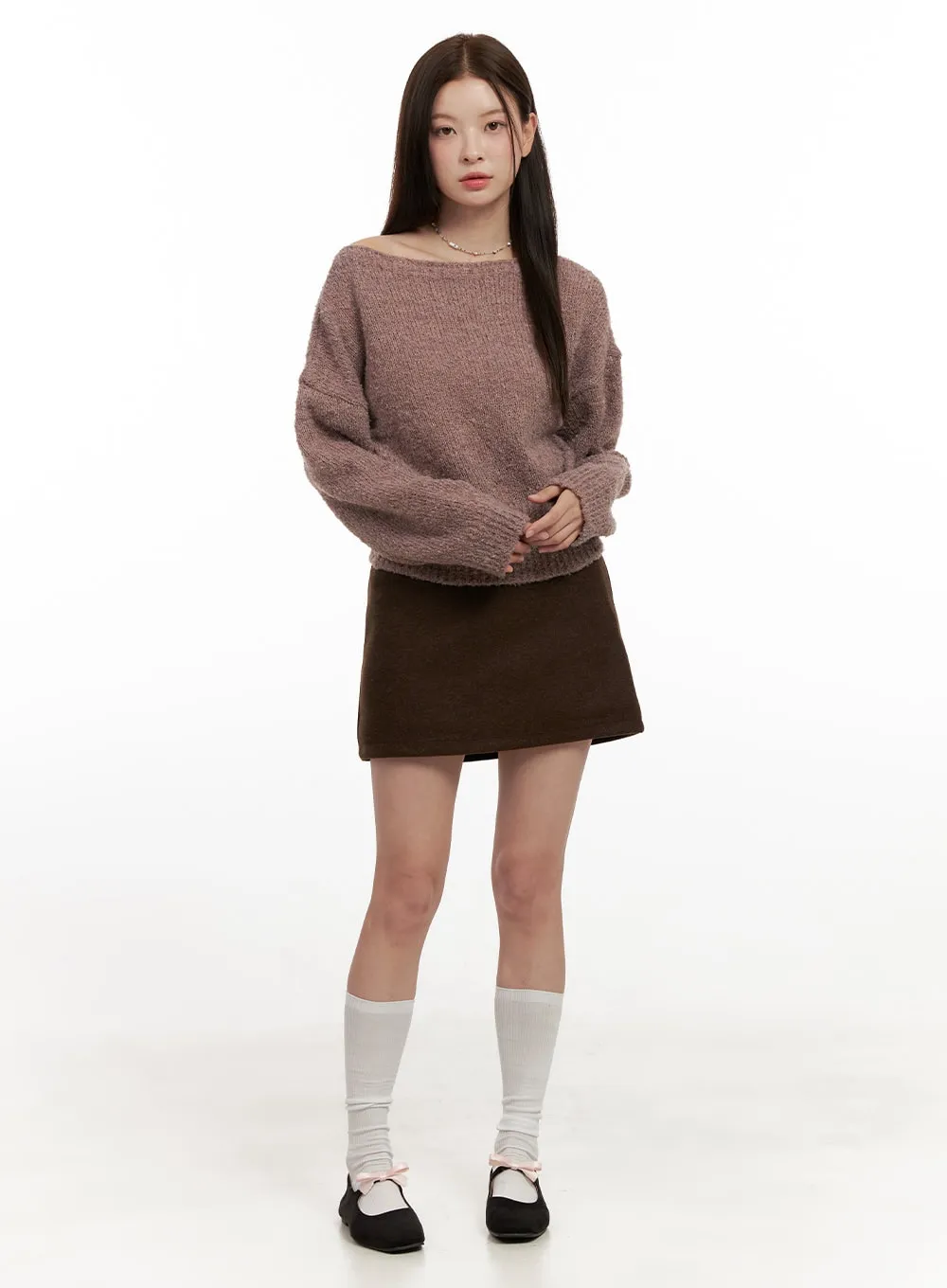 Solid Chic Mini Skirt ON422