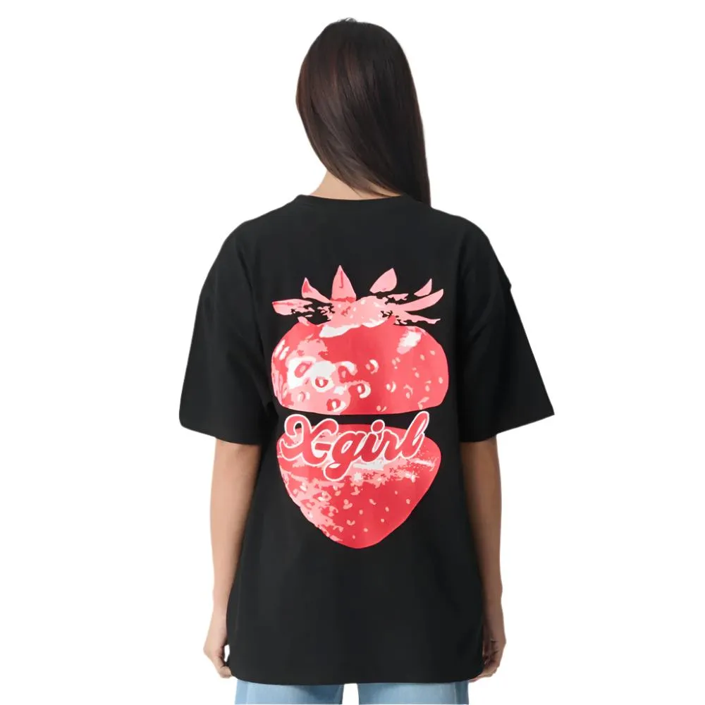 Strawberry Relaxed T-Shirt - Womens