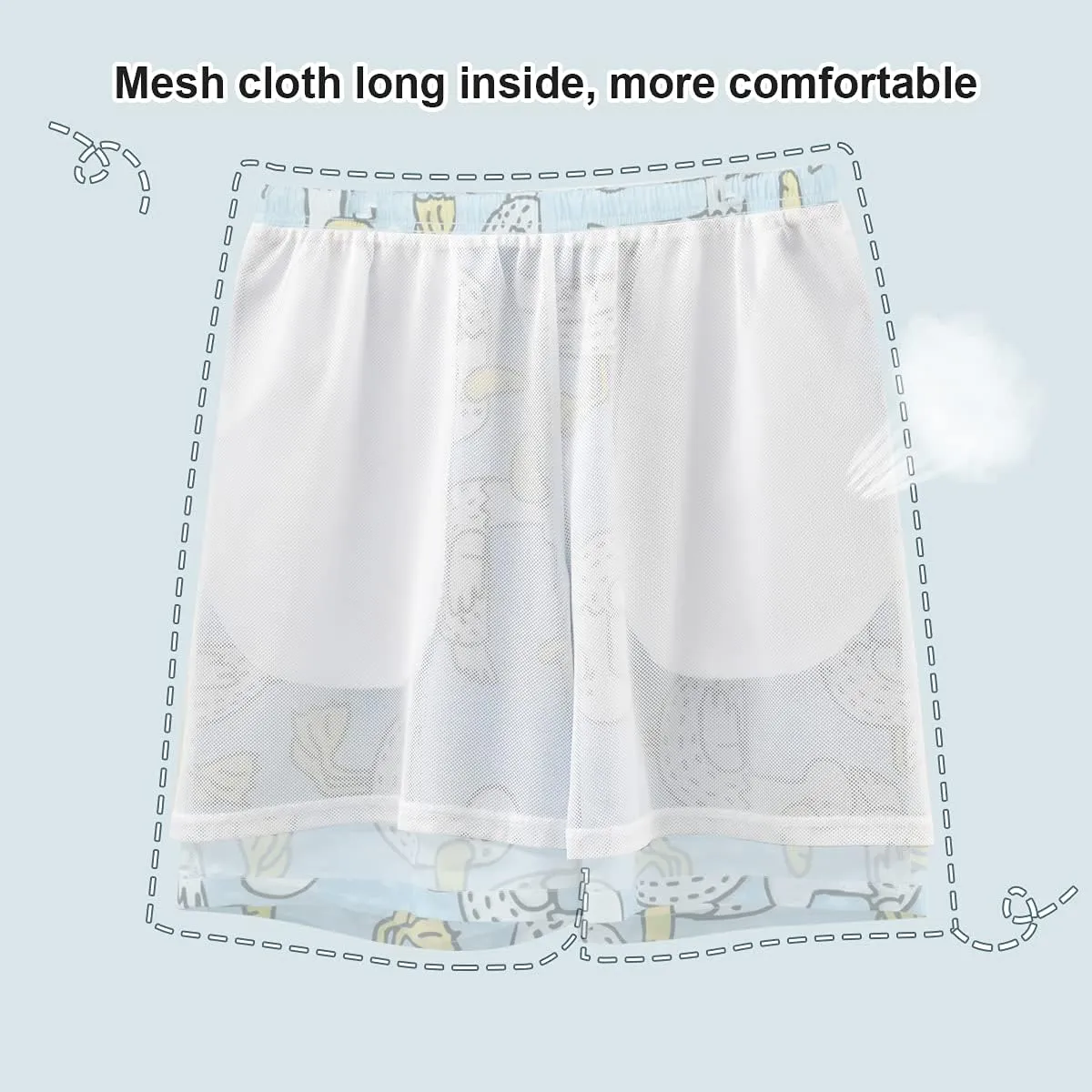 Tulips Spring Pastel Mens Swim Suit Trunks Casual Elastic Waist Drawstring Summer Beach Shorts S